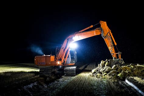 mini digger lights|led excavator lights.